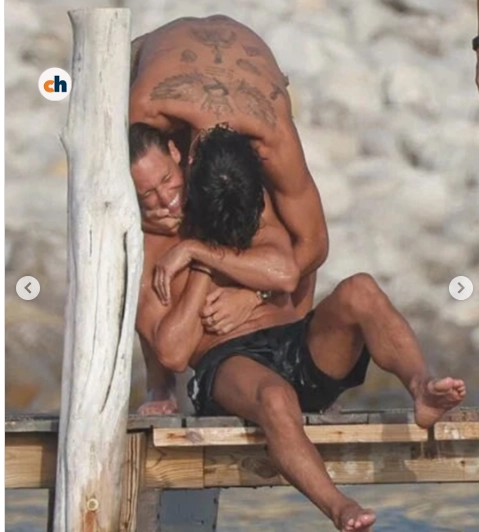 Imágenes de dos jugadores españoles en momentos íntimos en una isla que generaron polémica