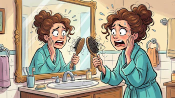 El error que cometes al bañarte y te está dejando sin cabello