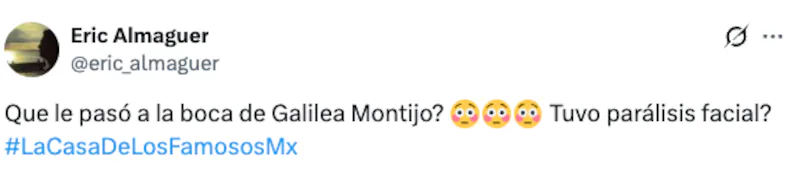 Comentarios sobre la apariencia de Galilea Montijo