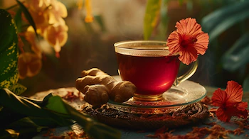 Bebida caliente, infusión herbal, ingredientes naturales, beneficios para la salud, estilismo de alimentos - (Imagen Ilustrativa Infobae)