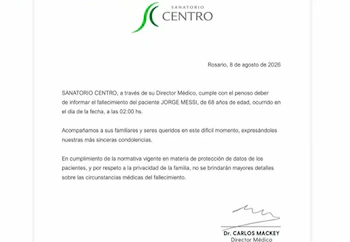 Captura de parte del sanatorio Centro