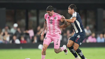 Inter Miami perdió 2-1 ante Rayados de Monterrey por la segunda fecha de la Leagues Cup