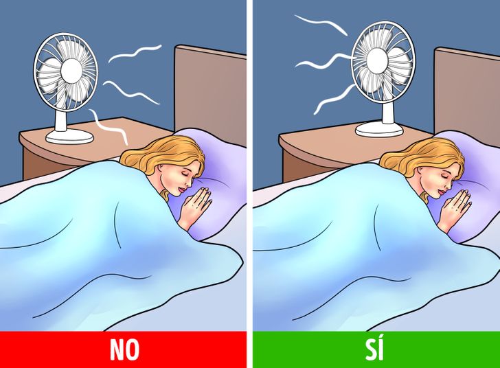 Efectos de dormir con un ventilador encendido | Cadena Nueve - Diario Digital