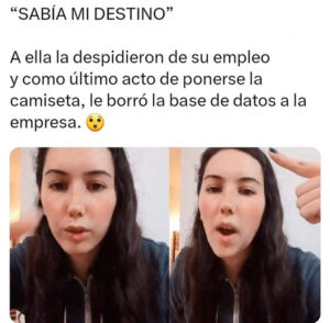 VIDEO: Ex empleada elimina base de datos de la empresa tras ser despedida por pedir aumento
