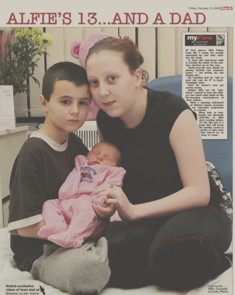 Alfie Patten: qué pasó con los padres adolescentes que impactaron al Reino Unido