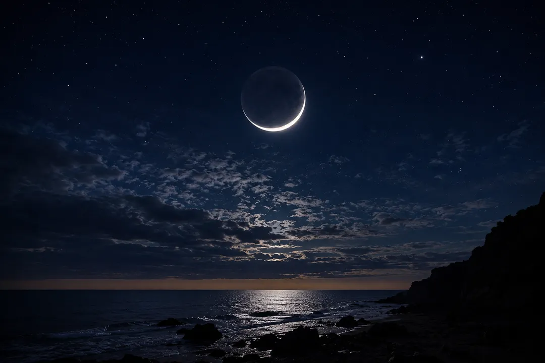 Luna nueva en virgo