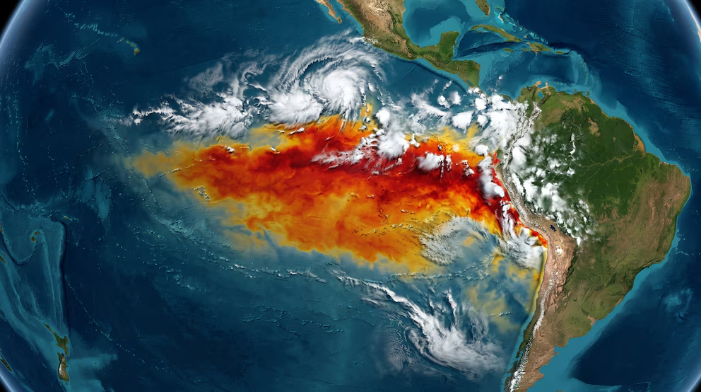 El Niño se fortalece: regiones vulnerables a sequías, inundaciones y olas de calor