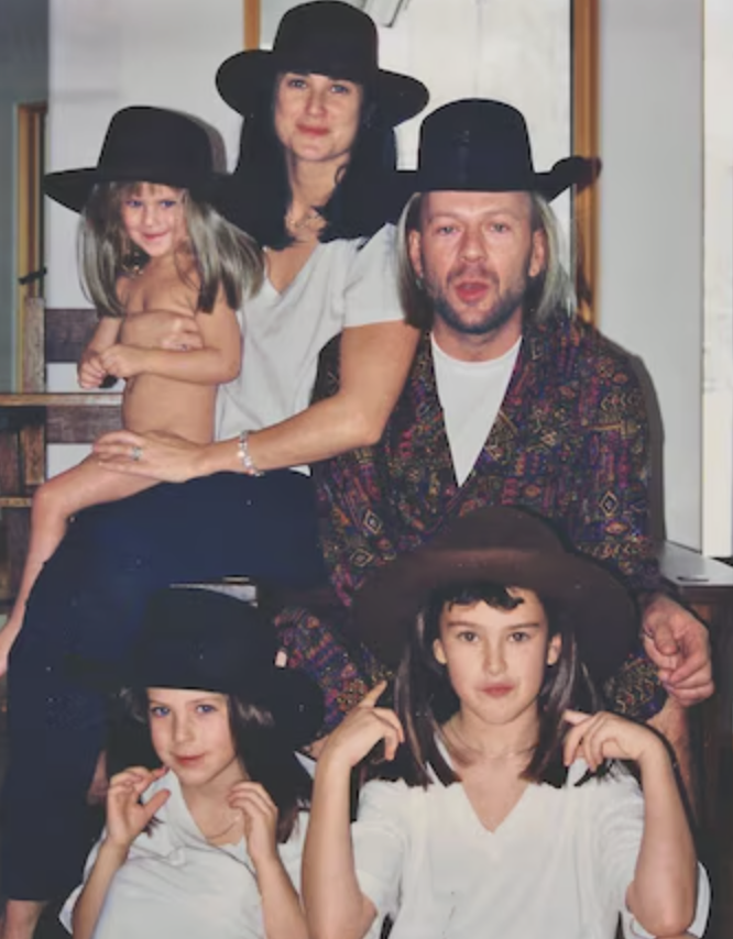 Así son hoy Rumer, Scout y Tallulah, hijas de Demi Moore y Bruce Willis