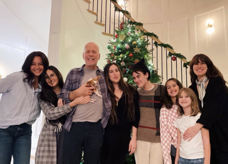 Así son hoy Rumer, Scout y Tallulah, hijas de Demi Moore y Bruce Willis