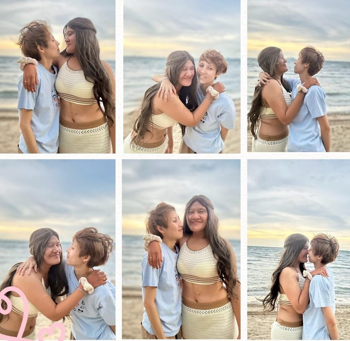 Las románticas fotos que comparte en las redes. (Facebook: Supattra Sasupan)