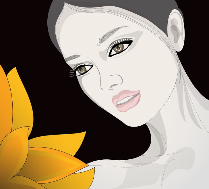 alma vieja mujer ilustración