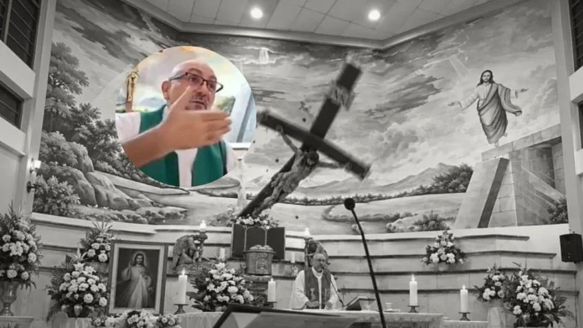 Quién fue el padre Patricio Sánchez, sacerdote que falleció durante misa en vivo en Ecuador